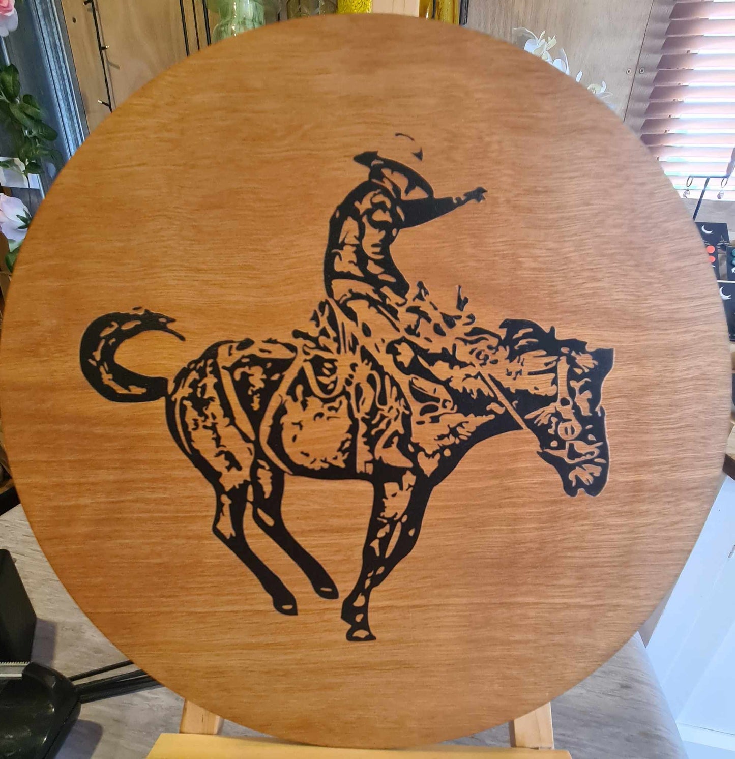 Horse and cowboy